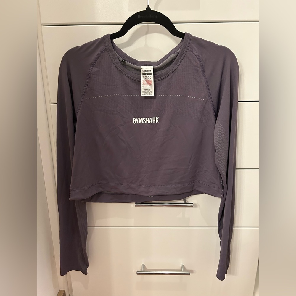 Gymshark long sleeve crop top